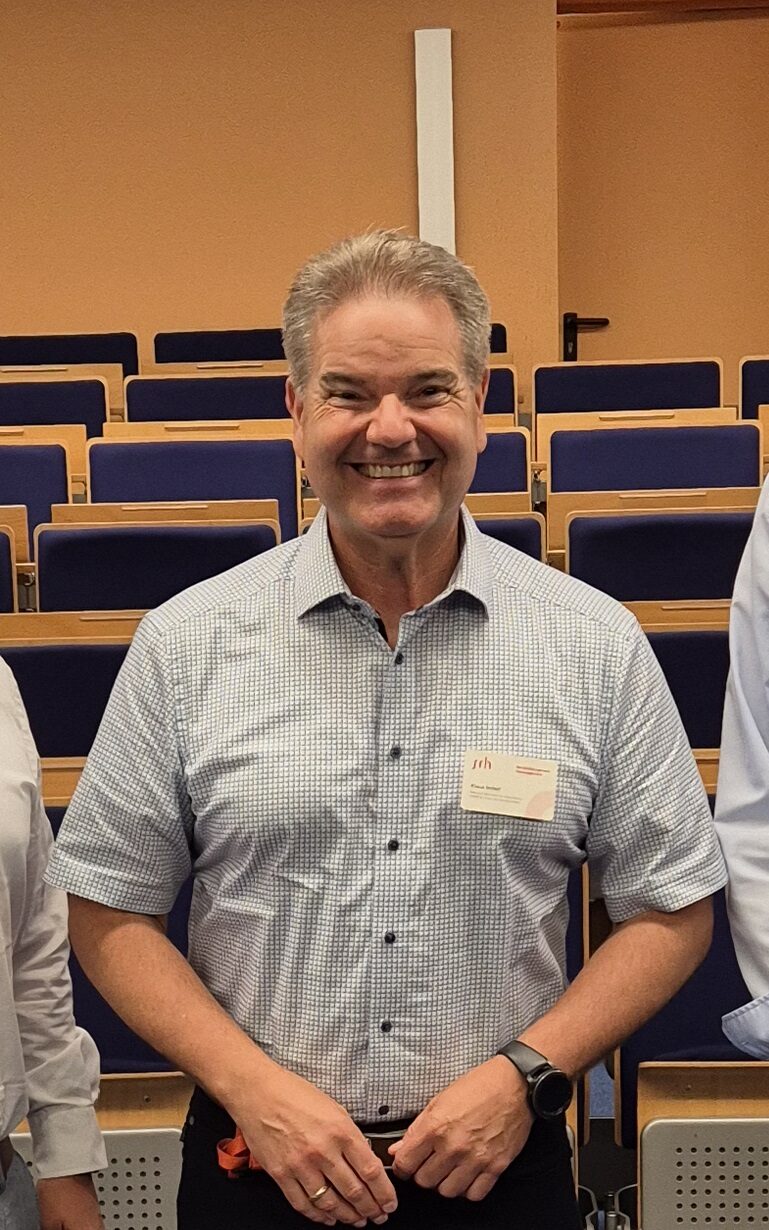 Klaus Imhof im Hörsaal